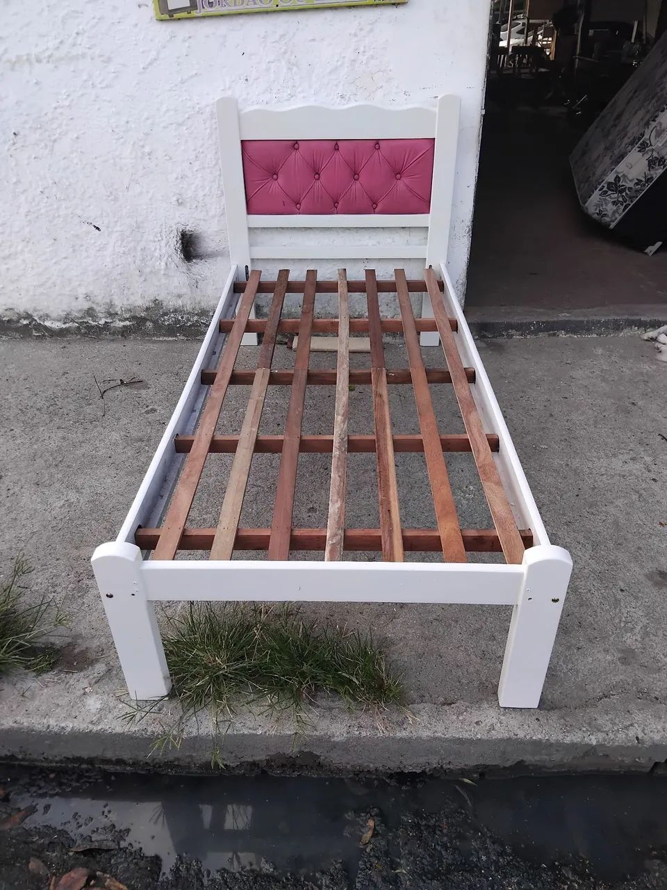 Cama de solteiro madeira maciça  - Foto 3