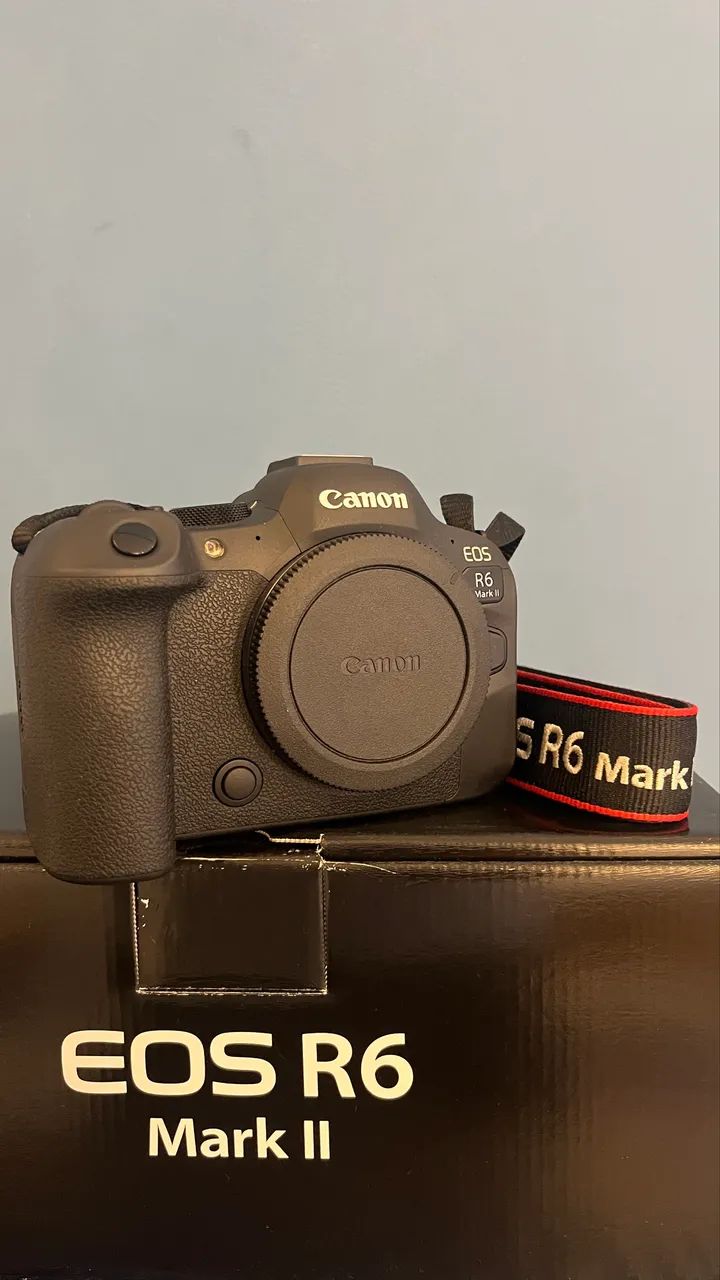 Câmera Cânon RF R6 Mark II - Praticamente Nova - Foto 2