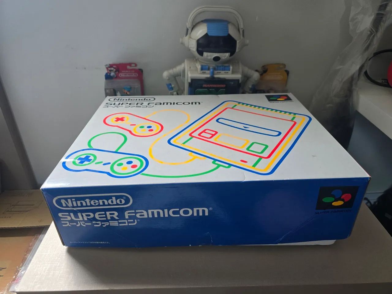 Super famicom na caixa