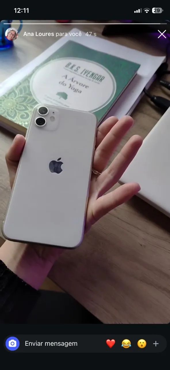 Iphone 11 branco 64gb 