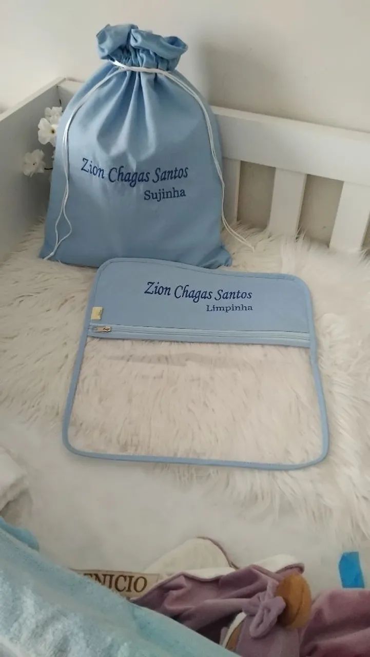 ORGANIZADOR BABY MAKLIN BORDADOS  - Foto 3