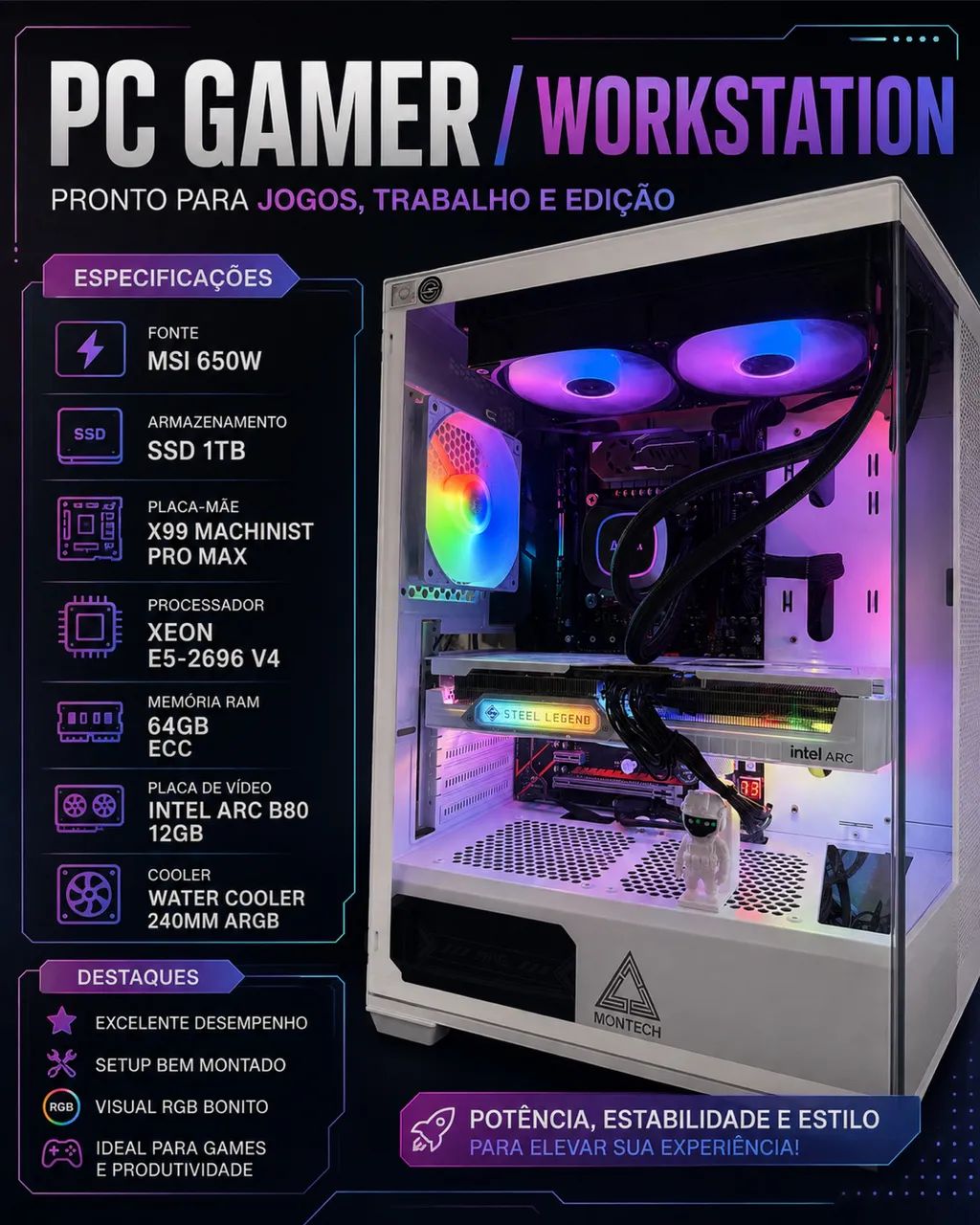 KIT XEON 2696v4