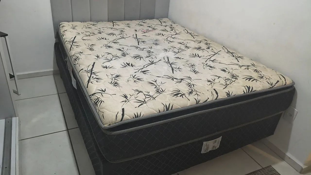 Cama box casal