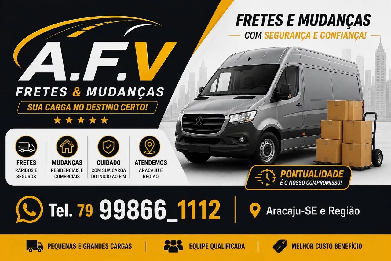 Frete, fretes, mudanças 
