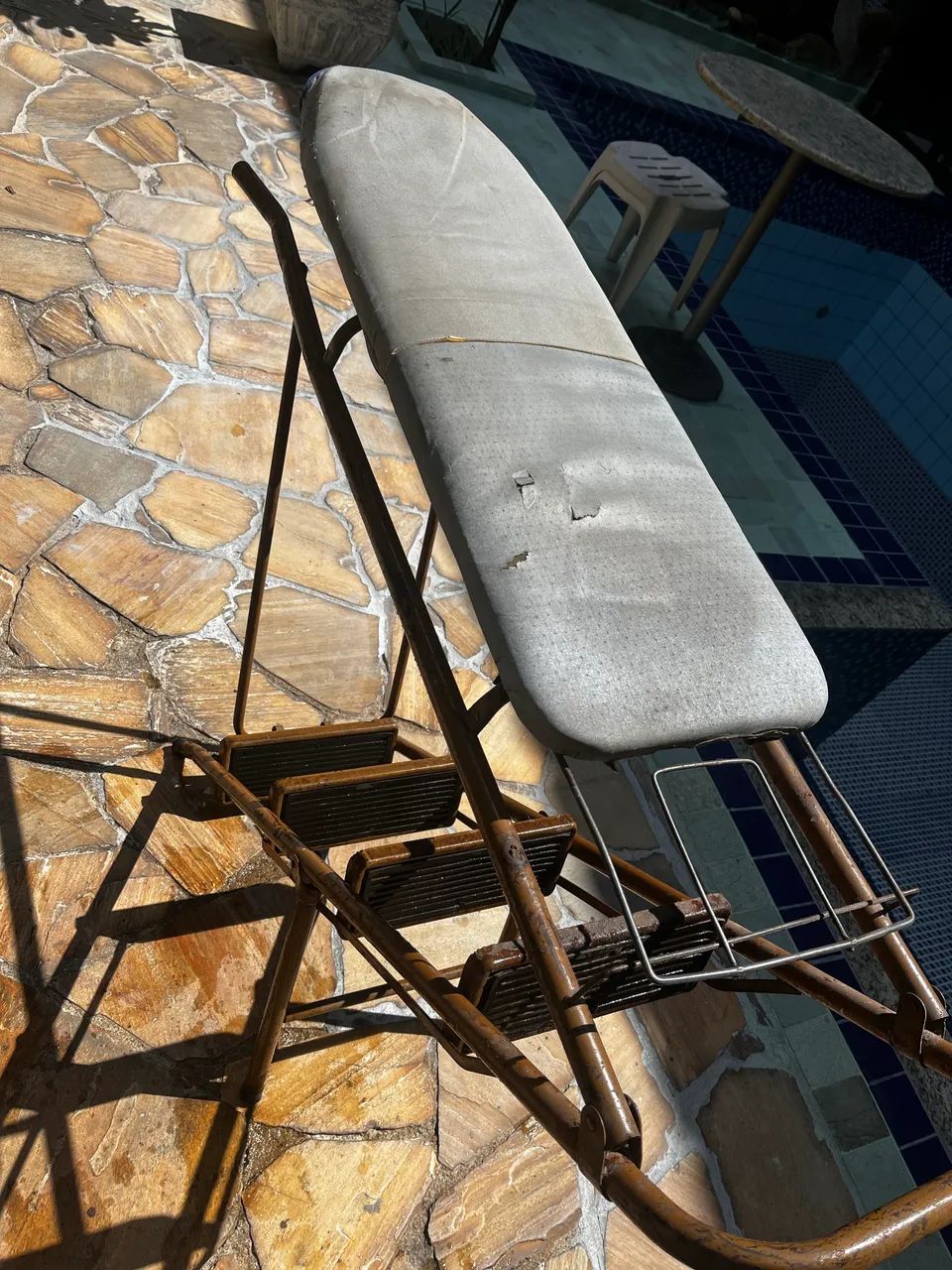 Tábua de passar, escada