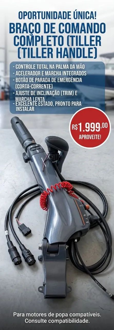 Mancher/ Braço de comando  - Foto 2