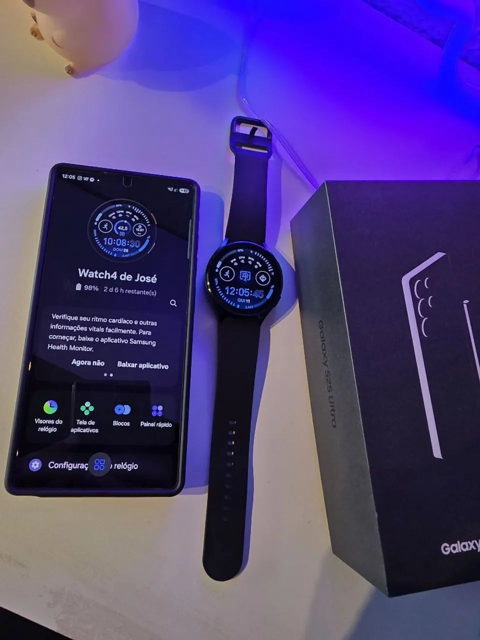 S25 ULTRA 512 GB + GALAXY WATCH 4 