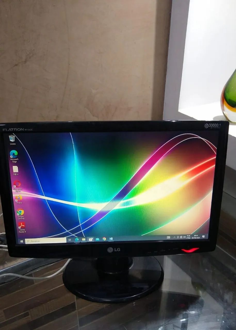 Monitor HP - LG de 19 Polegadas, Suporte para HDMI, Cabos, Ótimo Estado, Funcionamento OK. - Foto 2