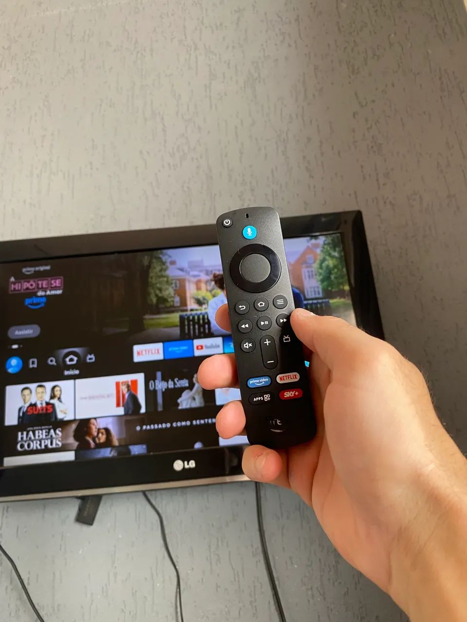 Tv LG 32+ firestick Amazon novo - Foto 3