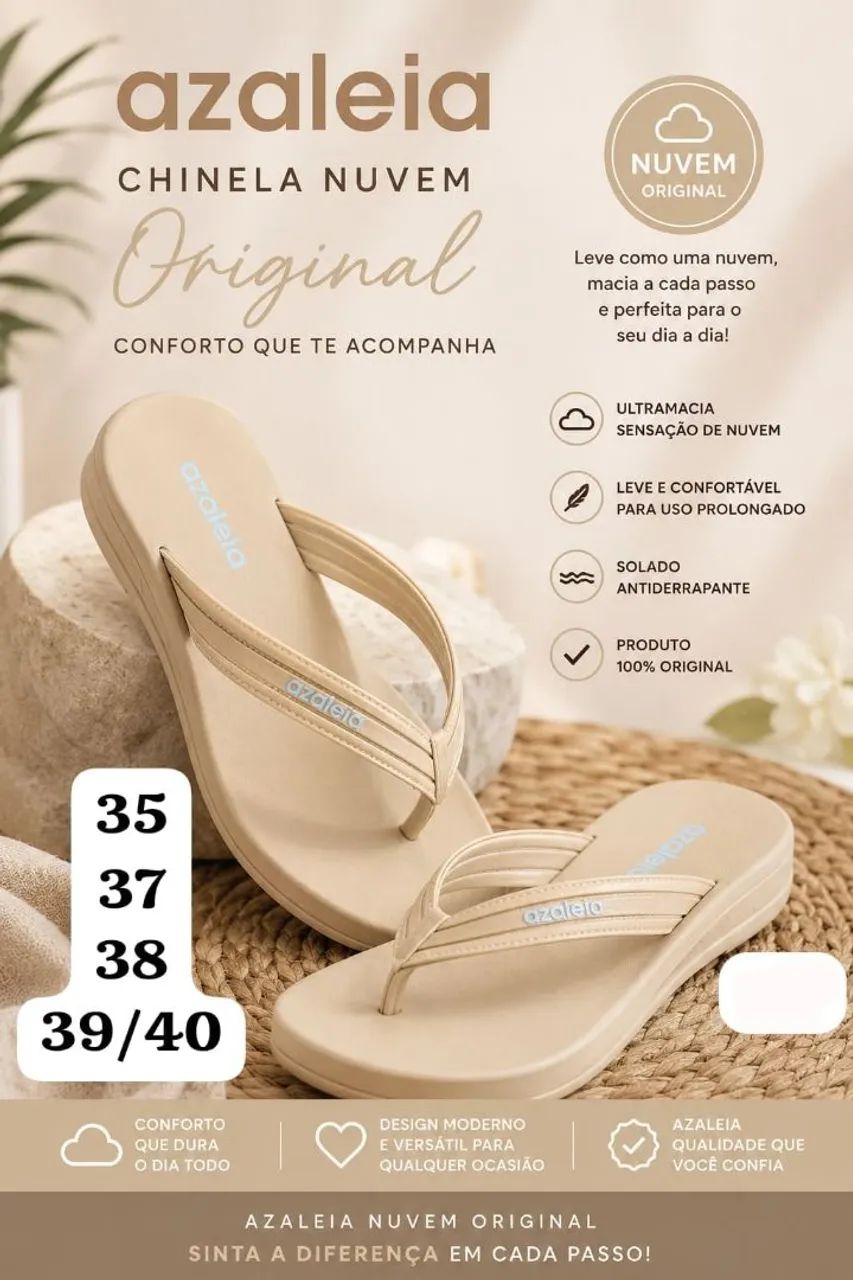 Sandália nuvem azaléia original  - Foto 2