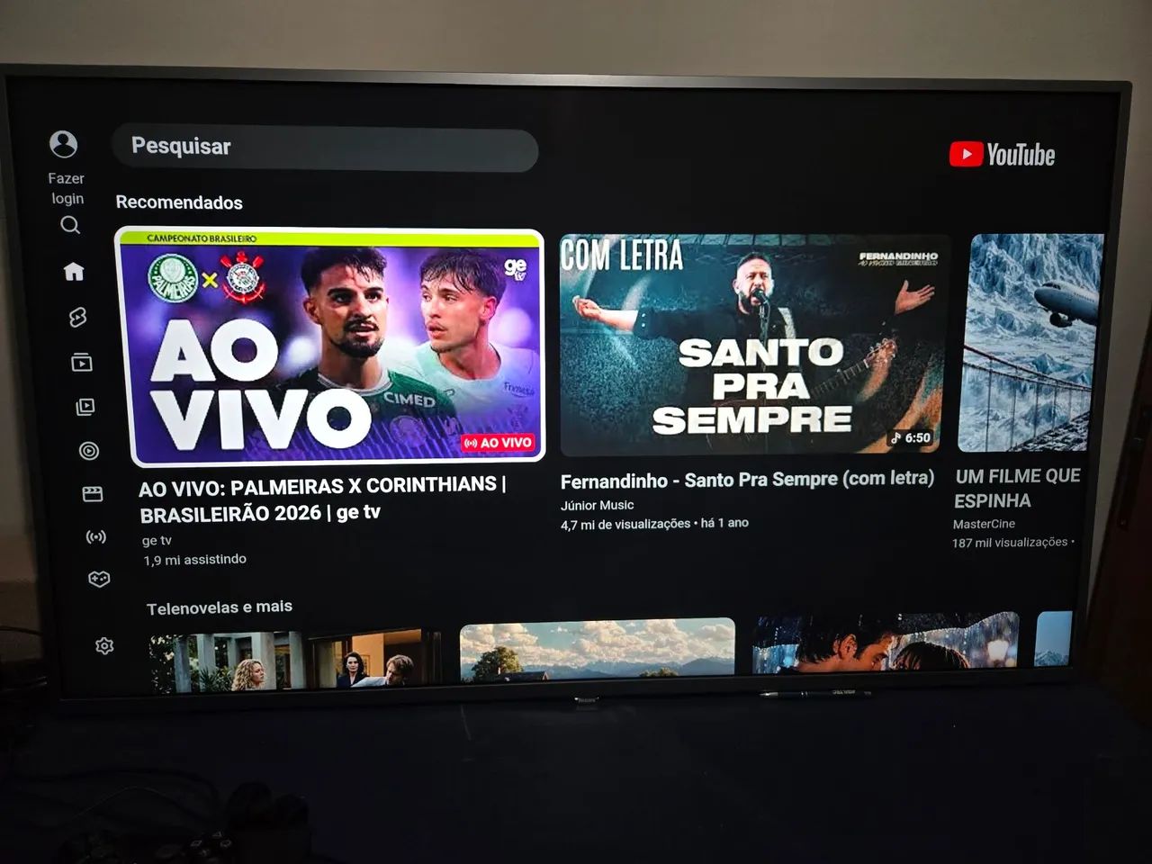 Vendo TV Philips 55 polegadas  - Foto 3