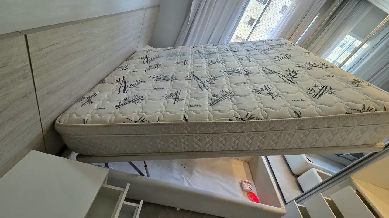 CAMA BOX CASAL QUEEN COM BAÚ  - Foto 2