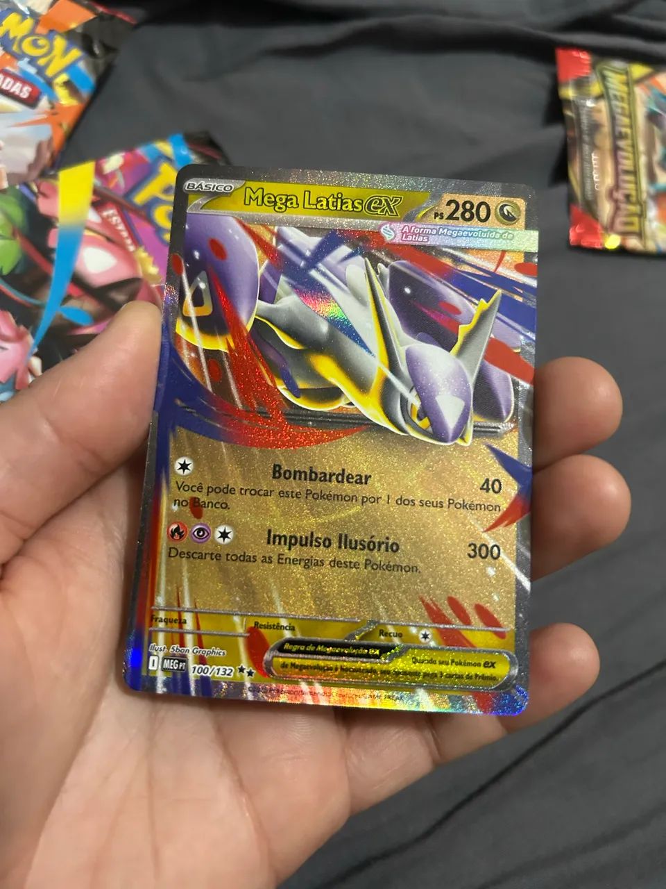 Carta Pokémon Mega Latias ex  - Foto 2
