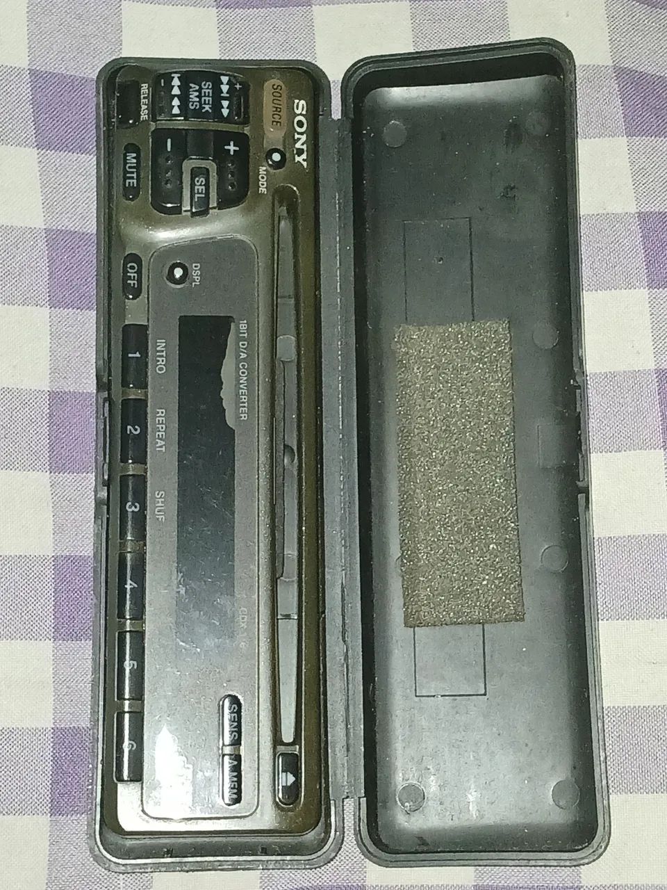 Frente Rádio Sony CDX-3167 Original + Estojo (Relíquia) - Foto 2