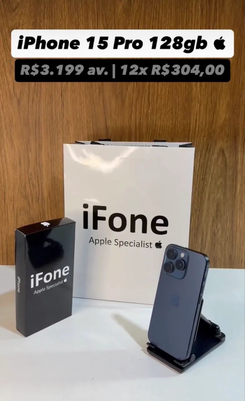 iPhone 15 Pro 128gb Seminovo  - Foto 3