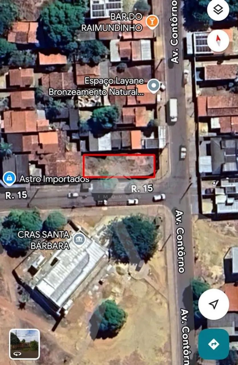 Lote - Terreno murado de esquina - Santa Bárbara - Foto 3