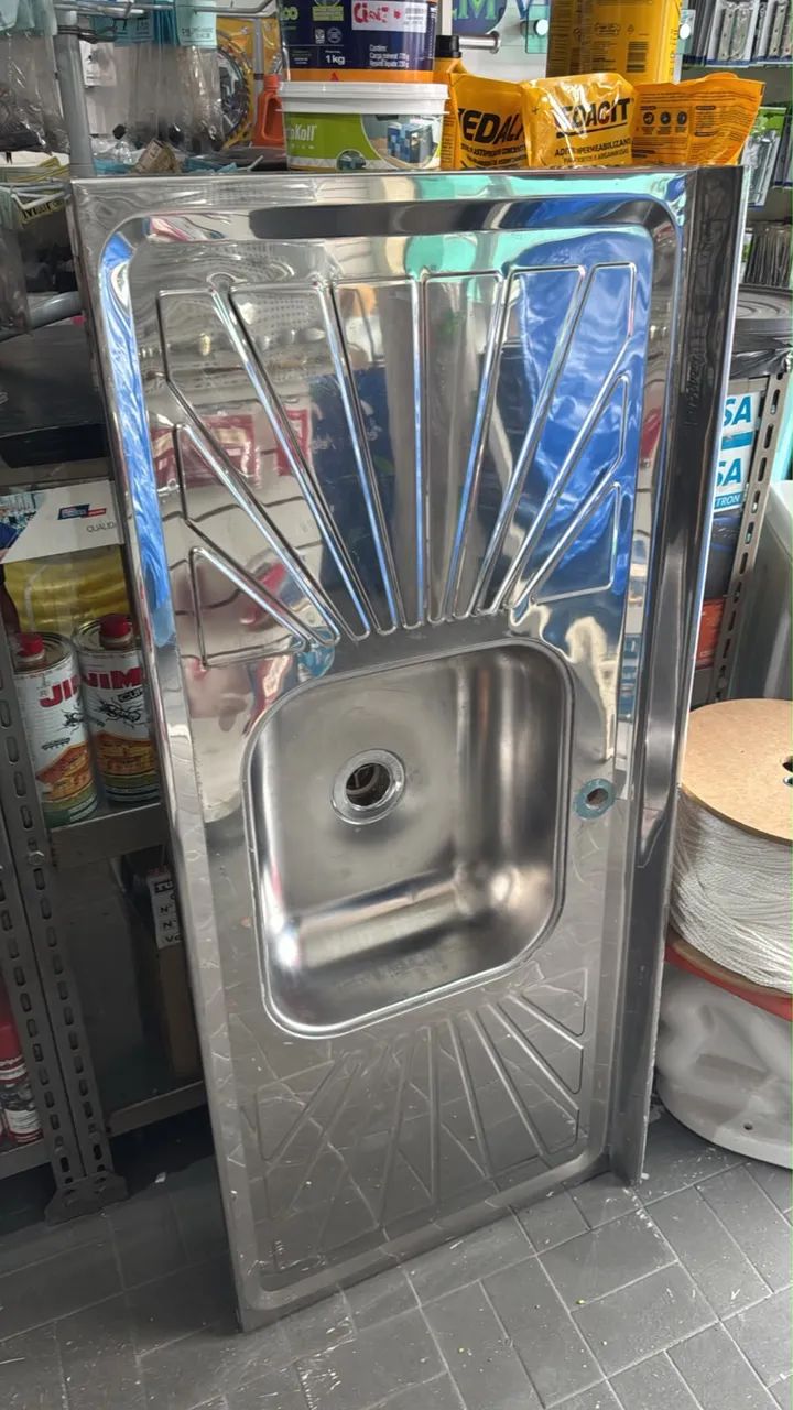 Pia inox 1,20 