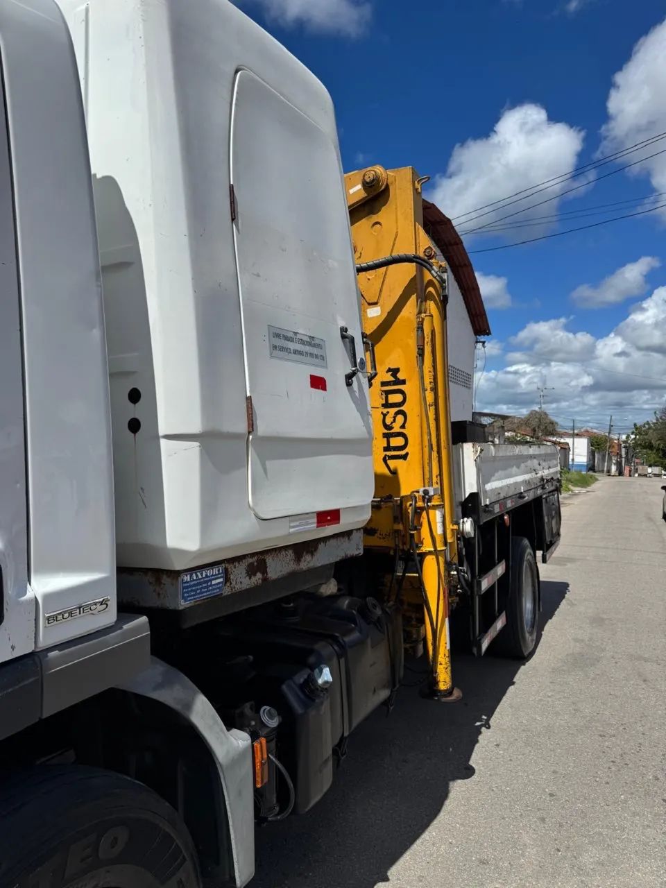 Atego 1419 com munck 12 toneladas  - Foto 2