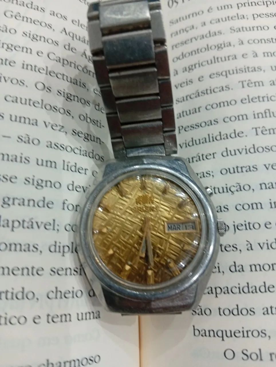Relógio Orient automático revisado 