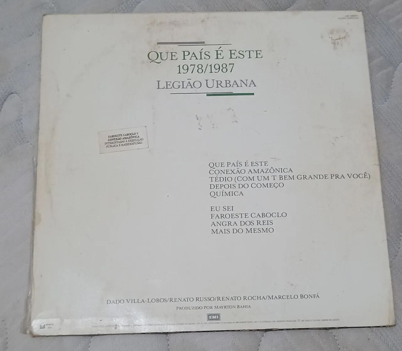 LP Legião Urbana Que País É Este - Vinil Completo Com Encarte - Foto 2