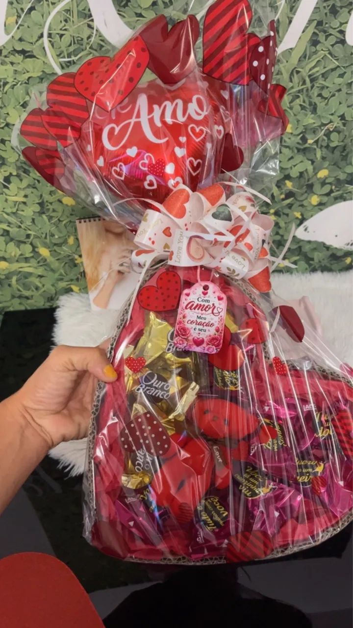 Coração de chocolate/para presentear 