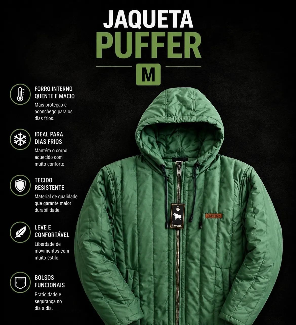 Jaqueta Puffer - Foto 3