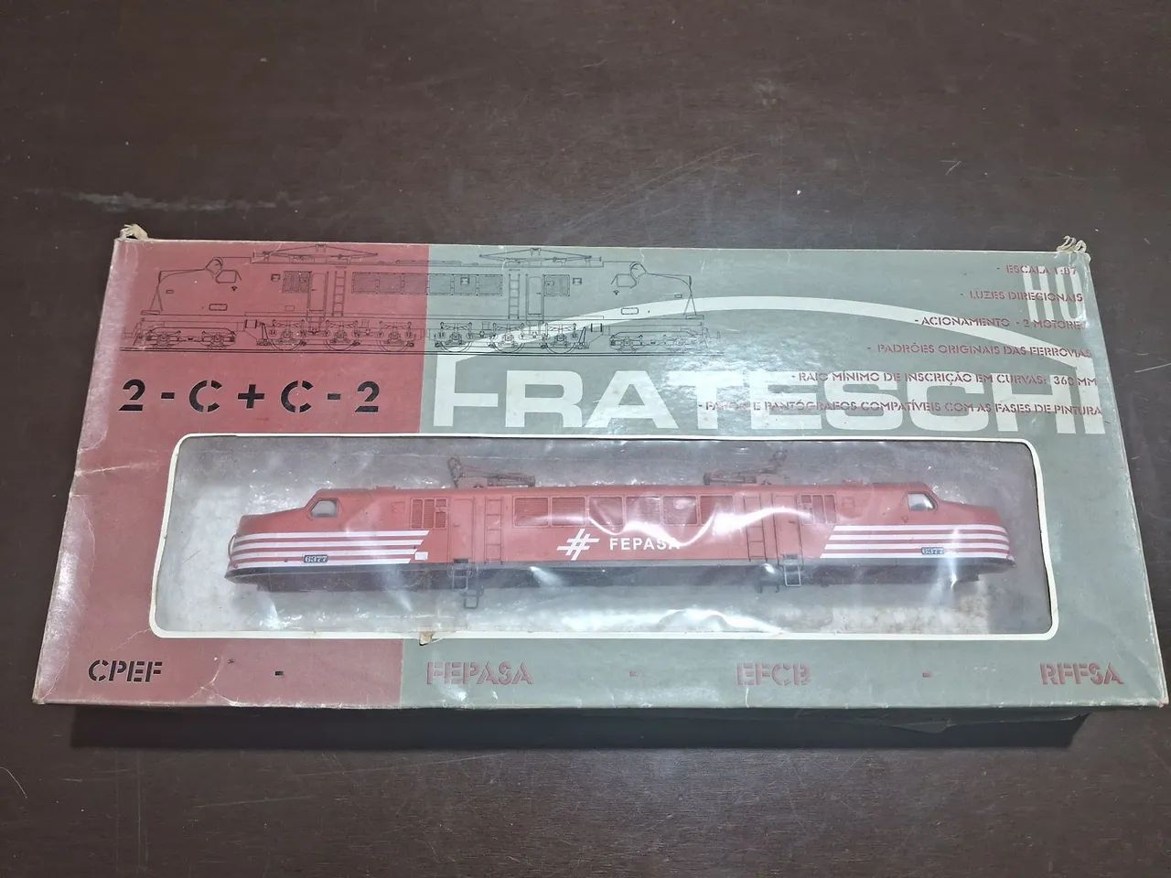 Carcaça locomotiva V8 Frateschi - Foto 3