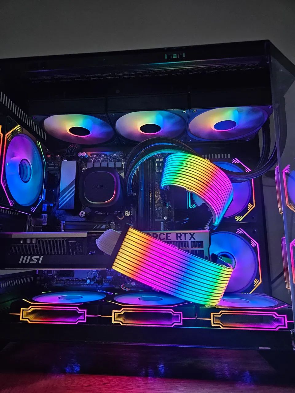 Pc gamer com i7 14700kf com rtx 4070ti super e 16gb DDR5 - Foto 3