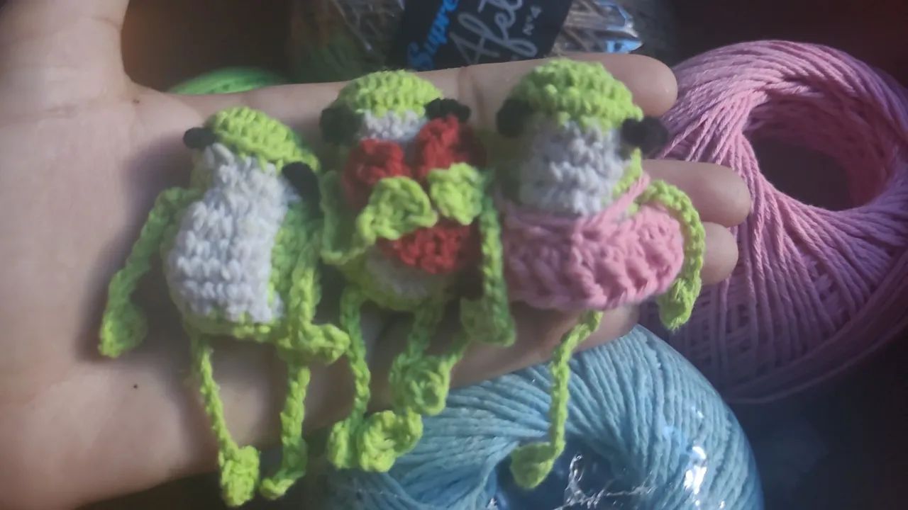 Sapinho de croche
