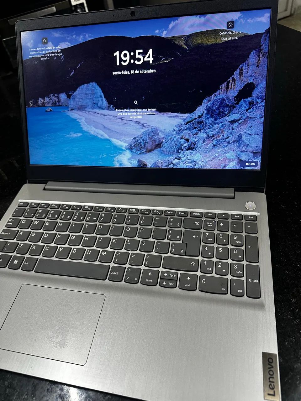 Notebook Lenovo IdeaPad 3 15,6? - SSD 128GB - 4GB RAM - Windows 11
