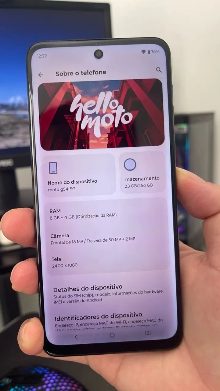 Celular Moto G 256gb - ótimo estado  - Foto 3