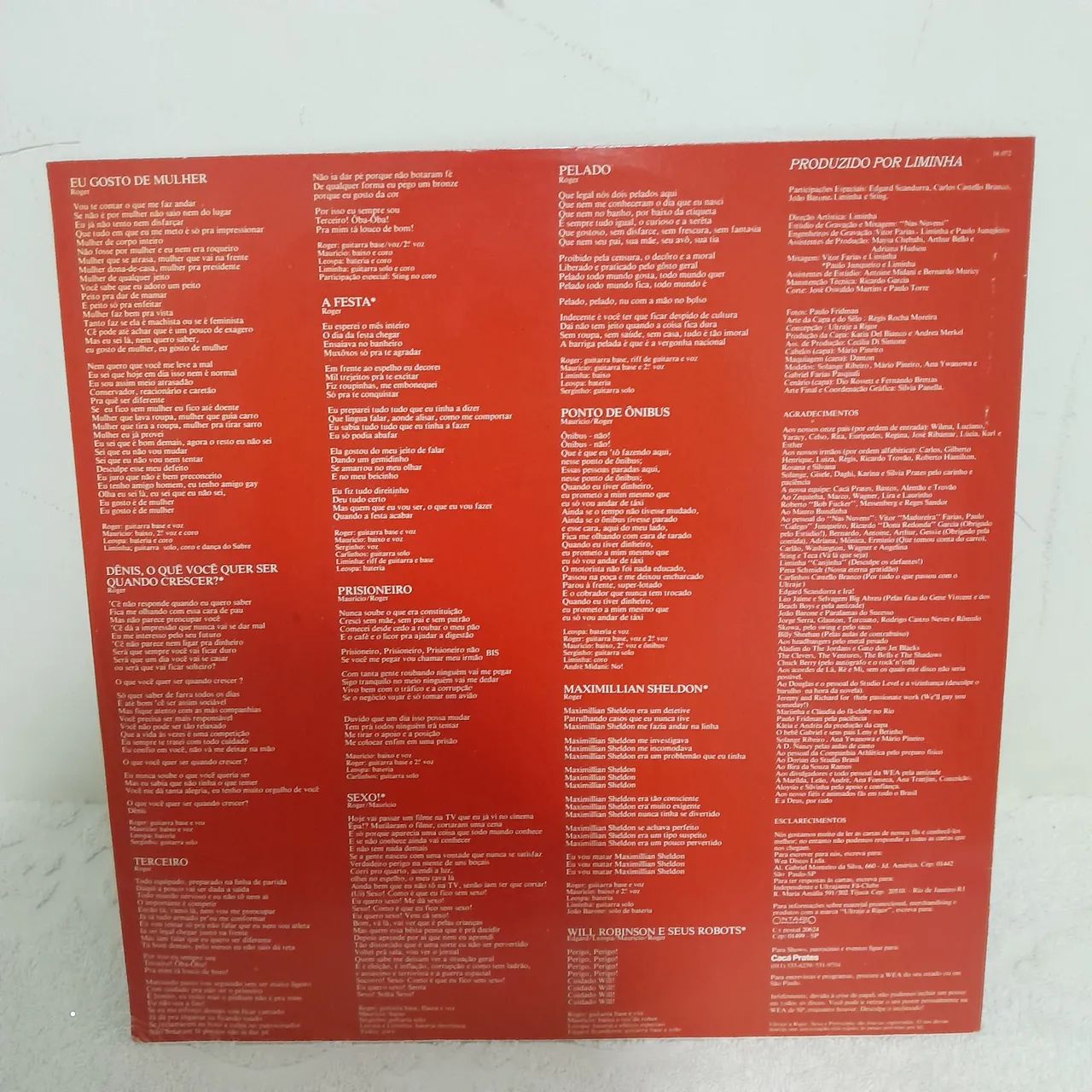 lp vinil   ultraje a rigor . - Foto 4