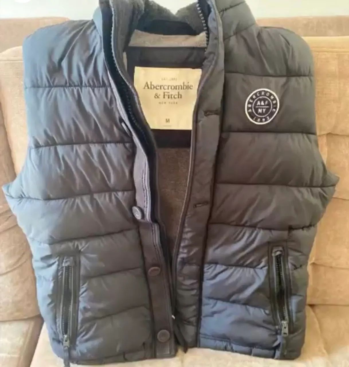 Colete Acolchoado Abercrombie & Fitch 