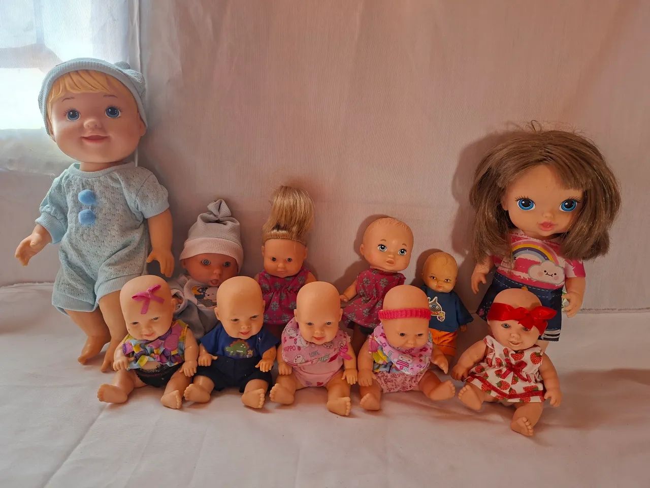 Lote com 11 Mini Bonecas Bebê - Kit Completo - Foto 5