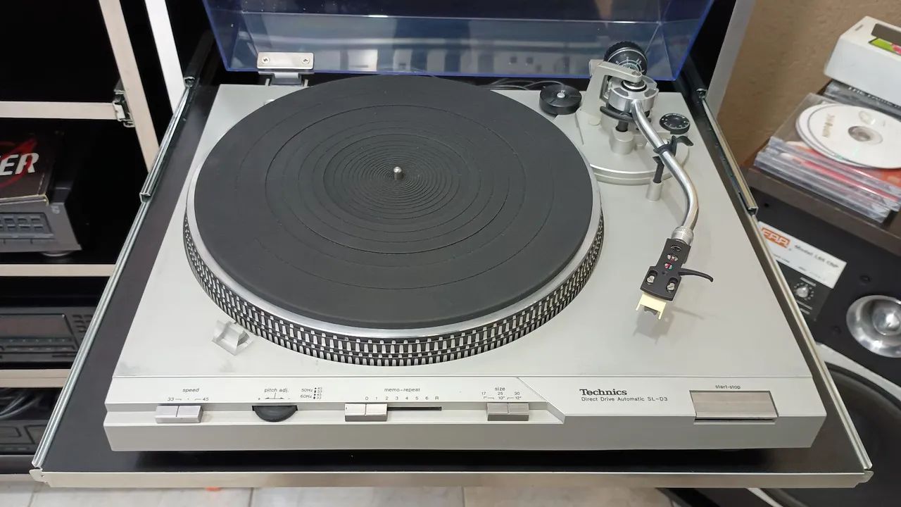 Toca discos technics SL D3 direct drive automático 