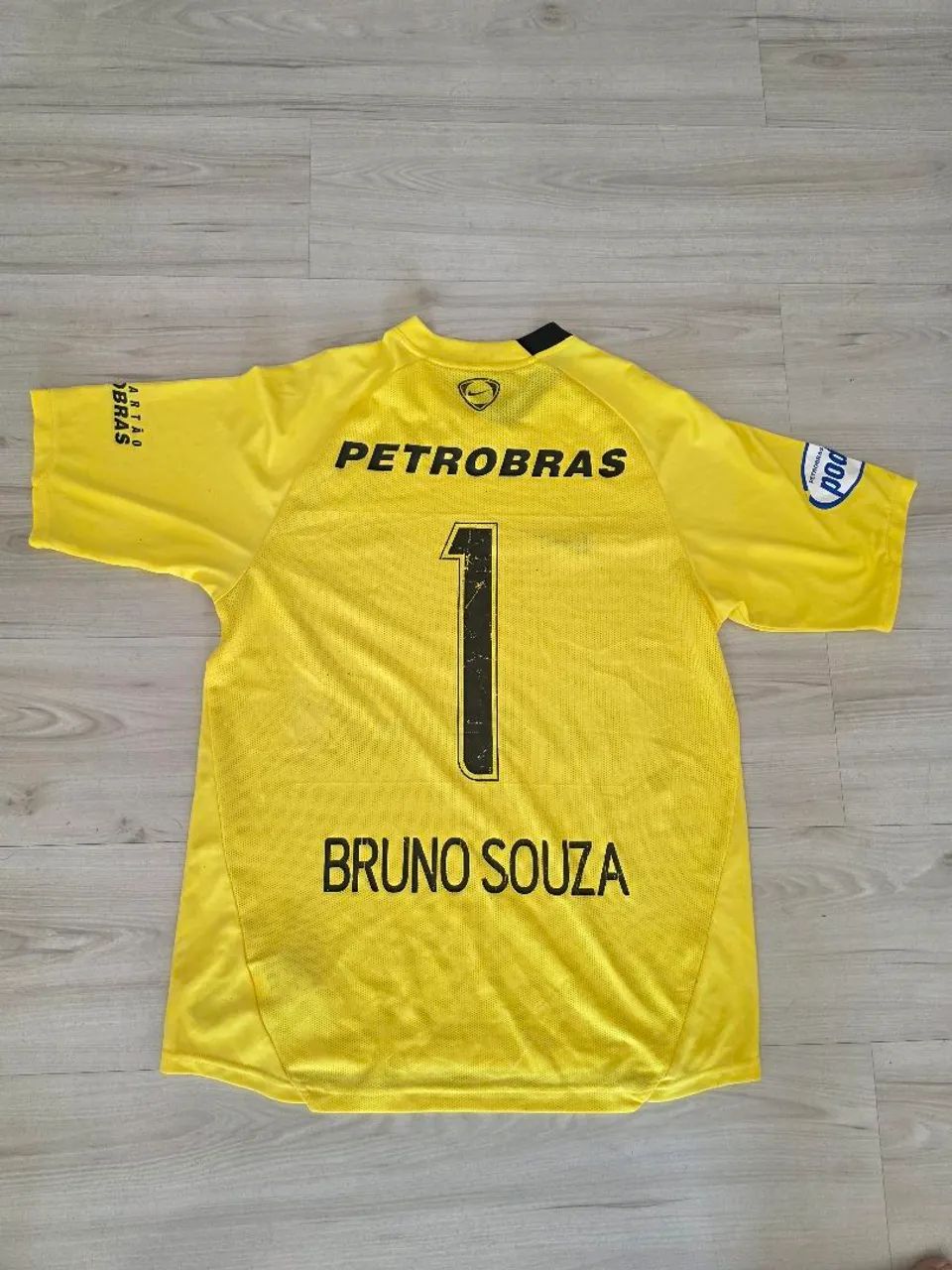 Camisa Goleiro Bruno Autografada - Foto 2