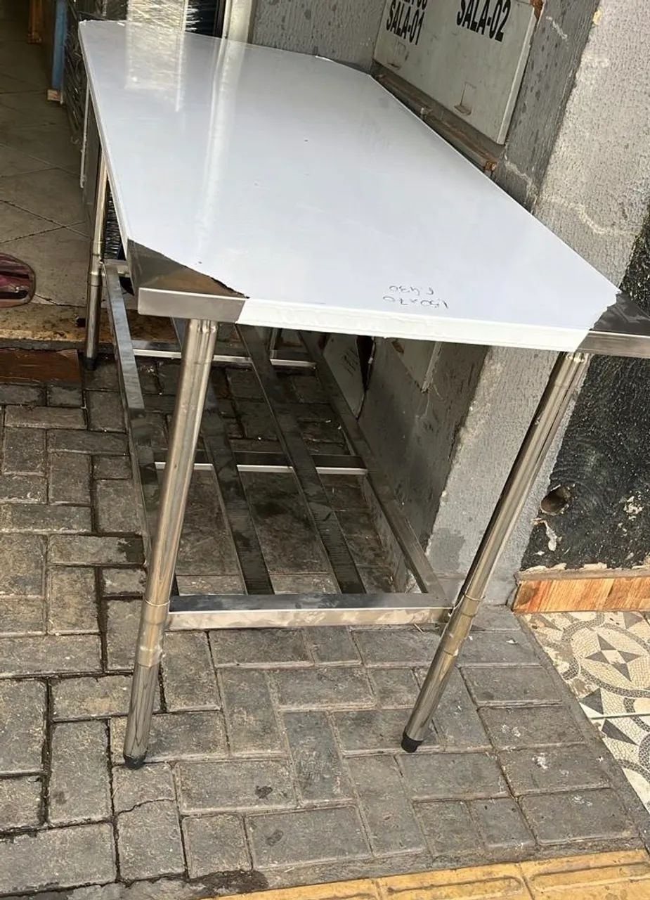 Mesa total inox 1,20x70 