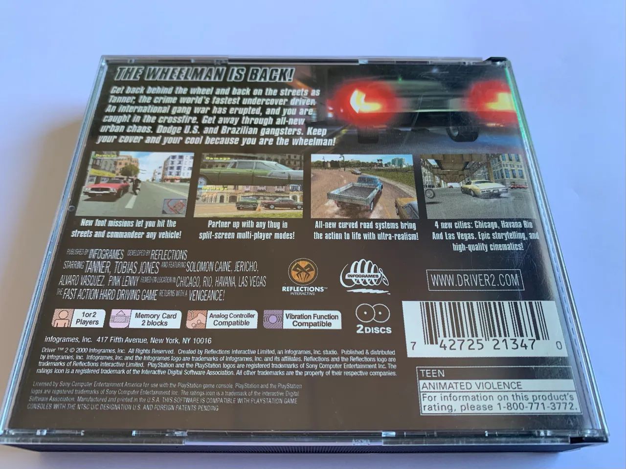 Driver 2 - PS1 - Original  - Foto 4