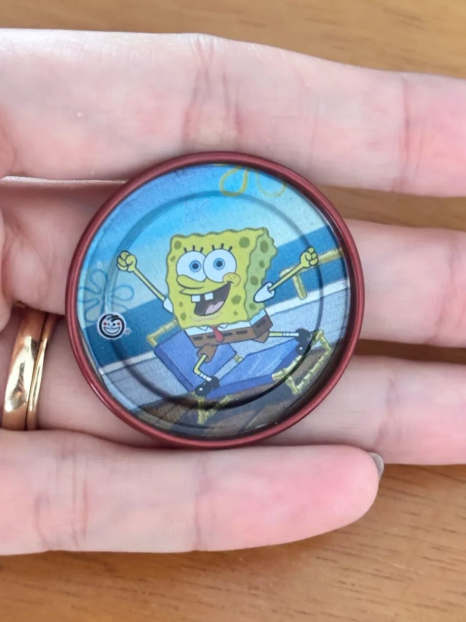 Tazos Titanium Bob Esponja - 3 unidades - Foto 5