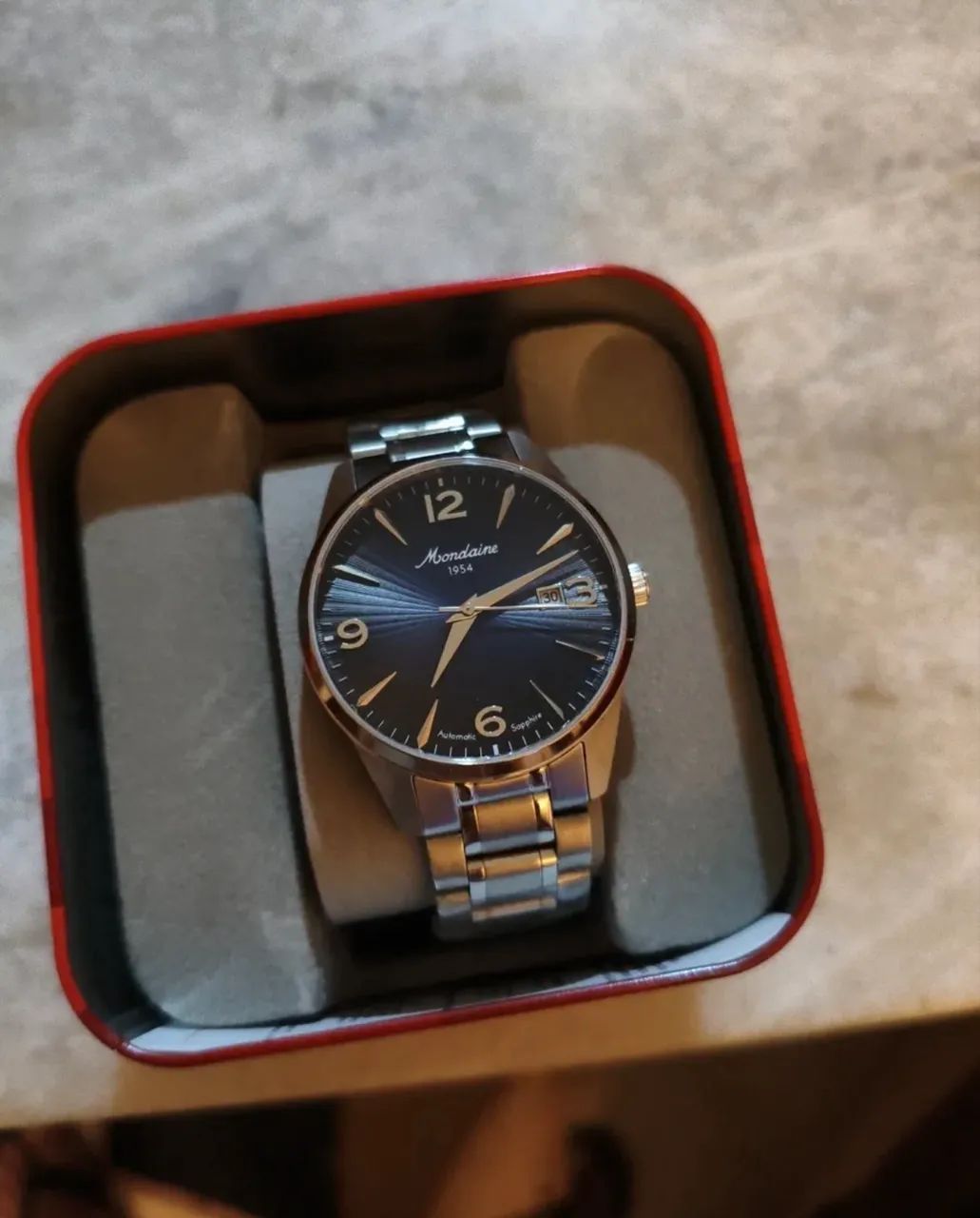 RELÓGIO MONDAINE AUTOMÁTICO 70 ANOS - Foto 4
