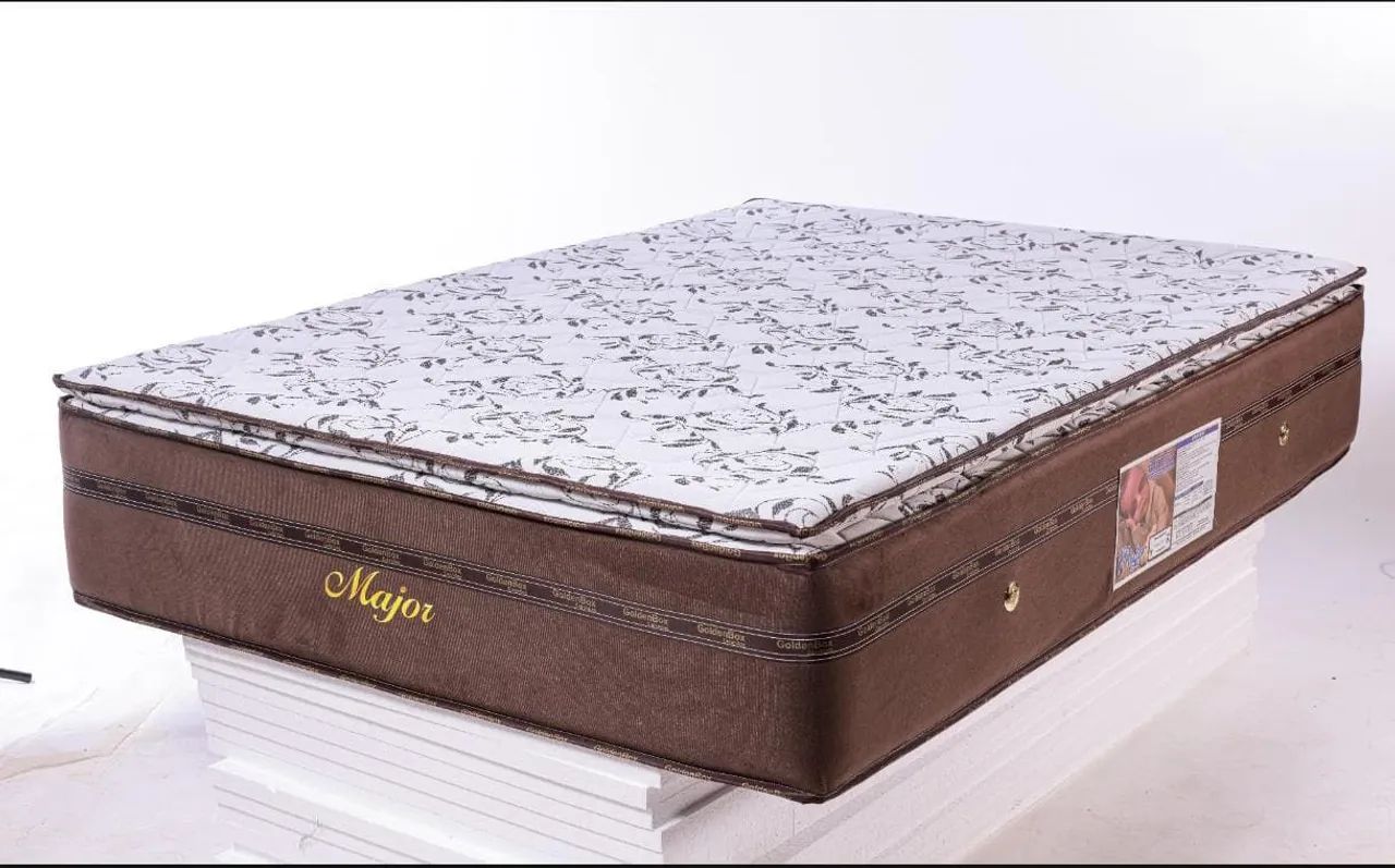 Colchão casal com pillon top 