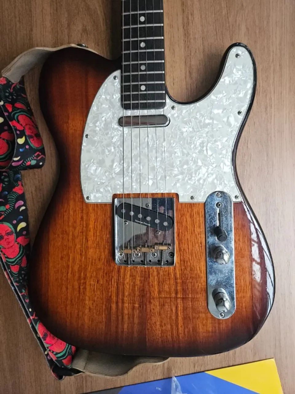 Fender Telecaster Made in Korea - Koa Top, Seymour Duncan Original