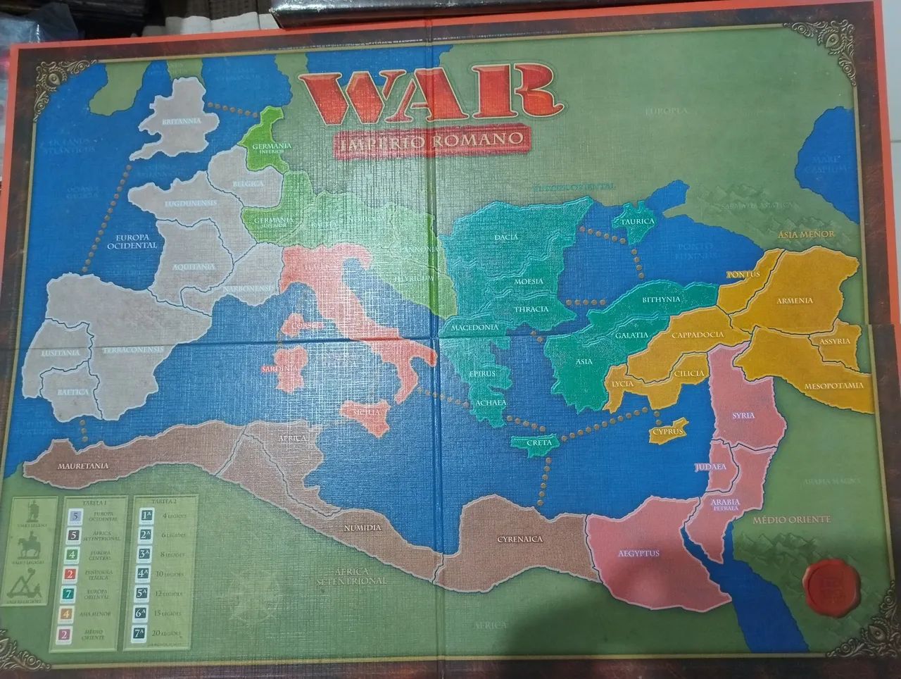 Jogo tabuleiro War império Romano - Foto 4
