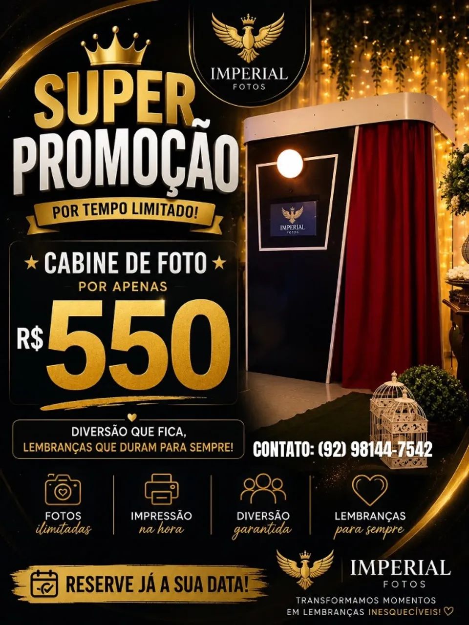 Cabine fotográfica 