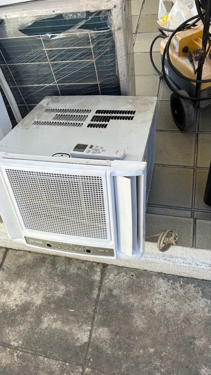 Ar cônsul 7.500 Btu com controle 