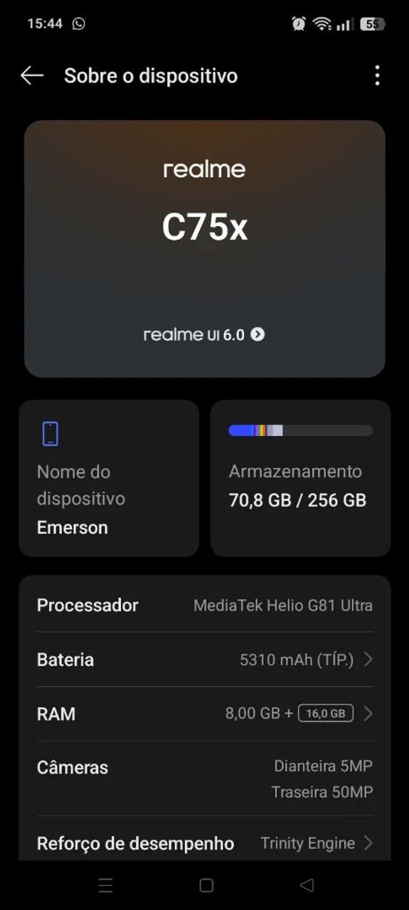 Celular Realme C75x  - Foto 5