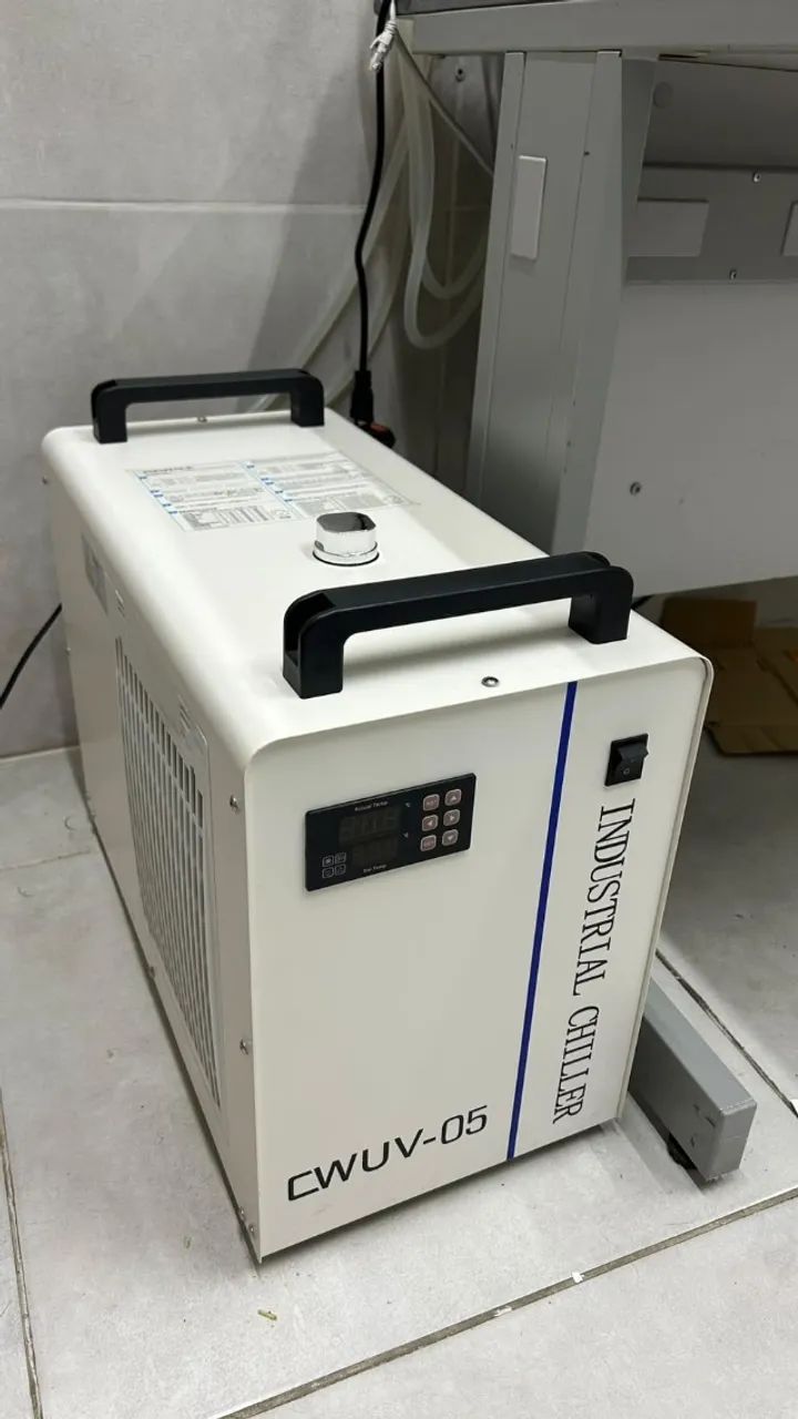 Fiber Laser Uv 5w com chiller e eixo rotativo - Foto 2