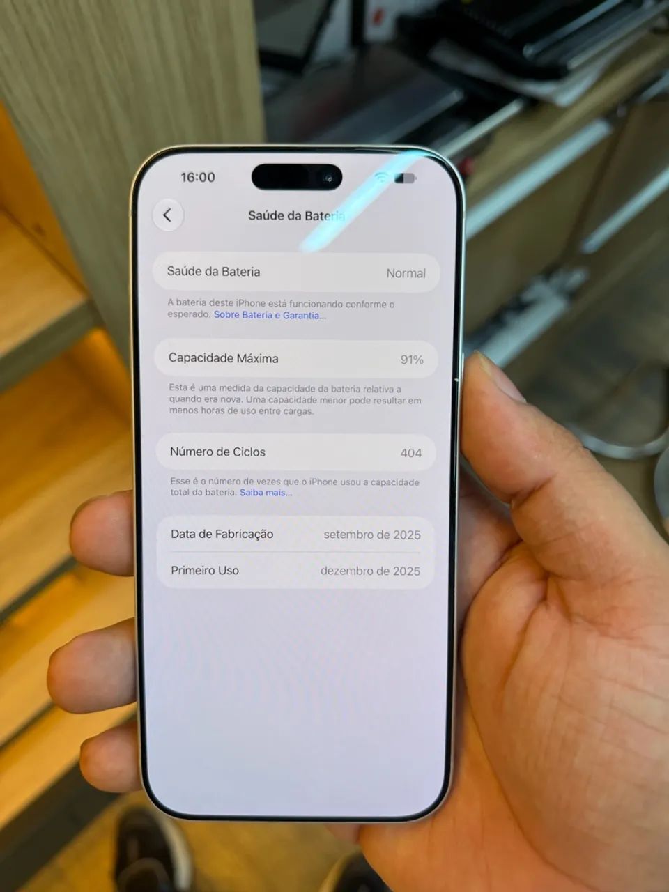 17 Pro Max 256gb 91% (1 ano de garantia) - Foto 2