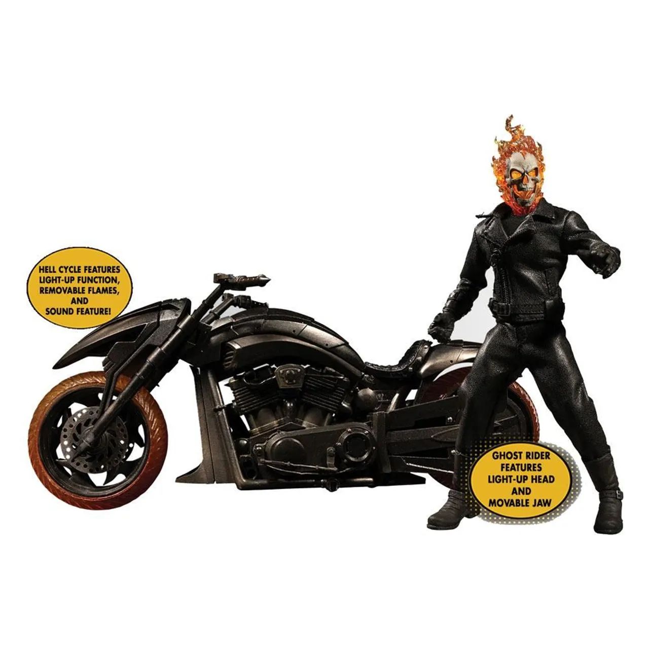 Ghost rider - Mezco one 12 - Hobbies e coleções - Jardim Sapopemba