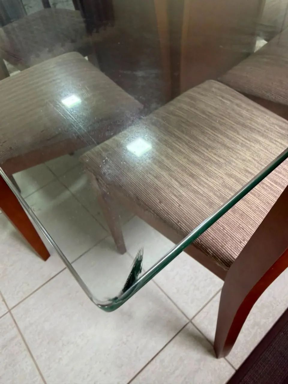 Mesa de Jantar de Vidro - Foto 2